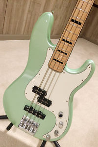 Fender Precision Special Deluxe Active Bass RARE! Seafoam Green Exc+ Condition!