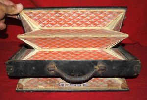 Vintage Old Rare Original Huge Old Rare Traveler Harmonium Music Instrument