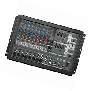 Behringer PMP1680S 1600-Watt 10-Channel Powered Mixer, Dual Multi-FX Processor a