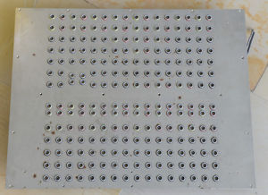 Lemo LEMO Einbaubuchsen 224!! Stück auf Montageblech