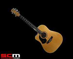 MATON EM225CLE LEFT HANDED CUTAWAY ACOUSTIC GUITAR NEW with MATON HARDCASE