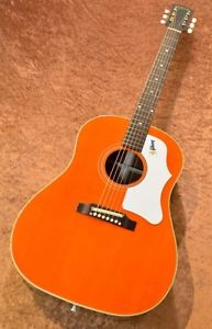 Gibson 60'S J-45 ADJ Cherry Top w/hard case F/S Guitar Bass from Japan #E1206