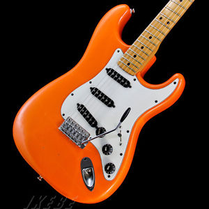 Fender USA Stratocaster 1981 Capri Orange Used w/ Hard case FREE SHIPPING!!