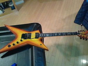 WASHBURN DIME Rare color ORANGE MINTY  SOLID BODY DIMEBAG DEAN PANTARA GUITAR