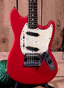 Vintage 1968 Fender Mustang Dakota Red All Original w / Hard Case! NO RESERVE!!!