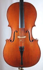A very fine French certified cello by Ch. Claudot 1840