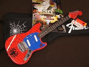 NEW Fender Japan Mustang Spiderman Guitar Limited