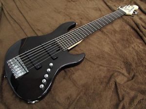 NEW 7 String Bass Project Limited Translucent Black ESP