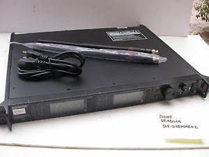 Shure UHF-R UR4D H4 Dual-Channel Wireless Receiver #2 Read!!!