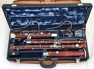 R. Lange Wiesbaden German Bassoon 9 Rollers (Heckel Biebrich 8000 series)