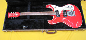 Mosrite 92.MOSRITE THE VENTURES MODEL 40TH ANNIVERSARY U.S.A. Used  w/ Hard case