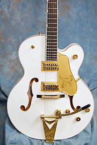 Gretsch G6136T-WHT Player's Edition White Falcon Electric Guitar A Volatile Guit