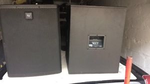 A Pair of ELX 118 18" Bass Bottoms (PASSIVE)
