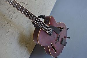 Peerless Imperial 17" carved spruce top - ebony - lollypop purple, special price