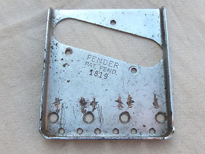 1951 Fender Telecaster Bridge Plate - Broadcaster Esquire 1950 1952 1953