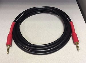 Tina Cable (Custom Made Amp Cables) - BLACK MAMBA - 10 ft