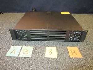 ASHLY 800 POWER AMPLIFIER AMP 120V 2 CHANNEL 420 WATT RACK MOUNT USED NICE B