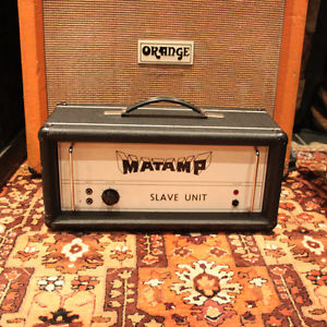 Vintage 1970s Matamp Head SL100 Slave Unit Valve Amp Original Amplifier SERVICED