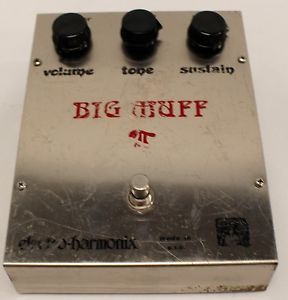 Electro Harmonix 1970s Original Big Muff Pi Rams Head Fuzz EH 3003 Guitar Pedal
