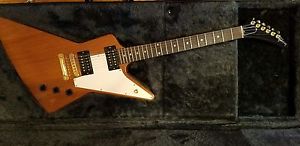 Gibson Explorer Natural, Custom 1976 Re-Issue w/ Hard Black Case