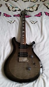 PRS S2 Custom 24 Electric Guitar in Grey Black & Deluxe PRS Gig Bag