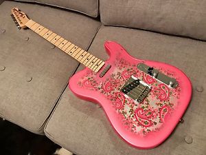 MINT Fender '69 Reissue Pink Paisley Telecaster w/ Fender Tweed Case