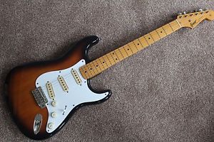 GRECO SUPER POWER STRATOCASTER  1981 TOBACCO SUNBURST   EXCELLENT CONDITION