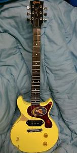 Johnny Thunders & the Heartbreakers inspired Les Paul TV Junior Guitar