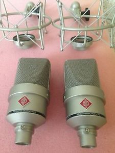 (TWO) Neumann TLM-103 Large Diaphragm Condenser Microphones (spiders included)