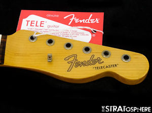 Fender USA Custom Shop Postmodern Relic Telecaster NECK Tele Rosewood 60s Oval