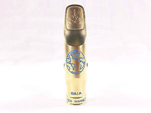 Theo Wanne GAIA 9 Tenor Saxophone Mouthpiece in 24K Finish DEMO MODEL