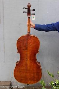 4/4 Cello Aged Spruce Maple Powerful Sound Master Level Yinfente #06