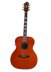Hagstrom Siljan Custom Electro Acoustic Guitar, Mandarin
