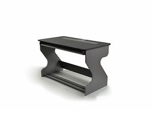 Zaor Miza Jr | Compact Studio Workstation Desk Titanium Wengé | Pro Audio LA
