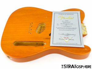 Fender USA Custom Shop Postmodern NOS Telecaster BODY Tele Nitro Sunset Orange