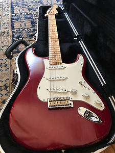 2002 Red Maple Fender Stratocaster