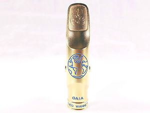 Theo Wanne GAIA 9 Tenor Saxophone Mouthpiece in 24K Finish DEMO MODEL