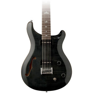 PRS SE 277 Semi-Hollow Soapbar Gray Black 2017 w/ PRS Gig Bag!