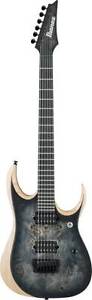 Ibanez E Gitarre Iron Label RGDIX6PB-SKB Surreal Black Burst