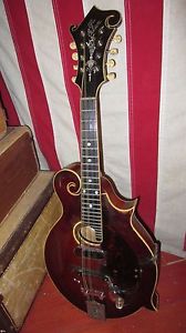 Vintage Original 1915 Gibson F4 Mandolin Sunburst w/ DeArmond Pickup & Gigbag