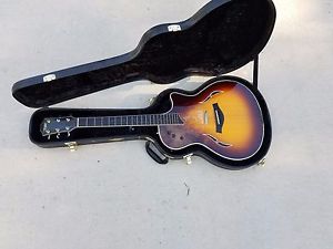 2006 Taylor T5-S Acoustic Electric Guitar w/ cherry sunburst finish w/ orig case