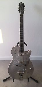 Gretsch Duo Jet Silver Sparkle NEUWERTIG!!