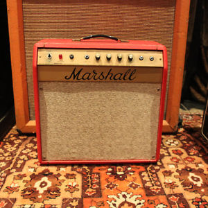Vintage 1970's Marshall Mercury 2060 Red 1×12 Combo Amplifier SERVICED