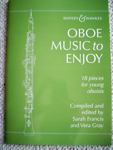 OBOE MUSIC TO ENJOY for Oboe & Piano 18 pieces for young oboists pub. B&H