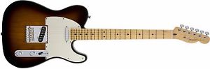 FENDER AMERICAN STANDARD TELE / TELECASTER 2 COLOUR SUNBURST NEW