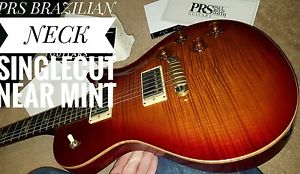 PRS SINGLECUT SOLID BRAZILIAN NECK 2001 SUNBURST WITH ORIGINAL CASE