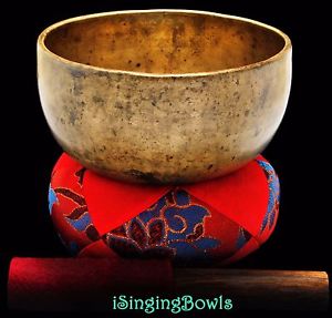 Antique Tibetan Singing Bowl: Thado 6 5/8