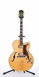 EPIPHONE GIBSON BROADWAY NATURAL ARCHTOP SEMI HOLLOW ELECTRIC GUITAR acoustic