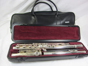 YAMAHA YFL-221 Standard Silver Student Flute Used Japan Musical Instrument
