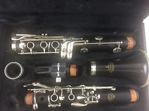 Vintage Evette BUFFET E-12 Bb Clarinet- Nickel keys , Newly Overhauled!